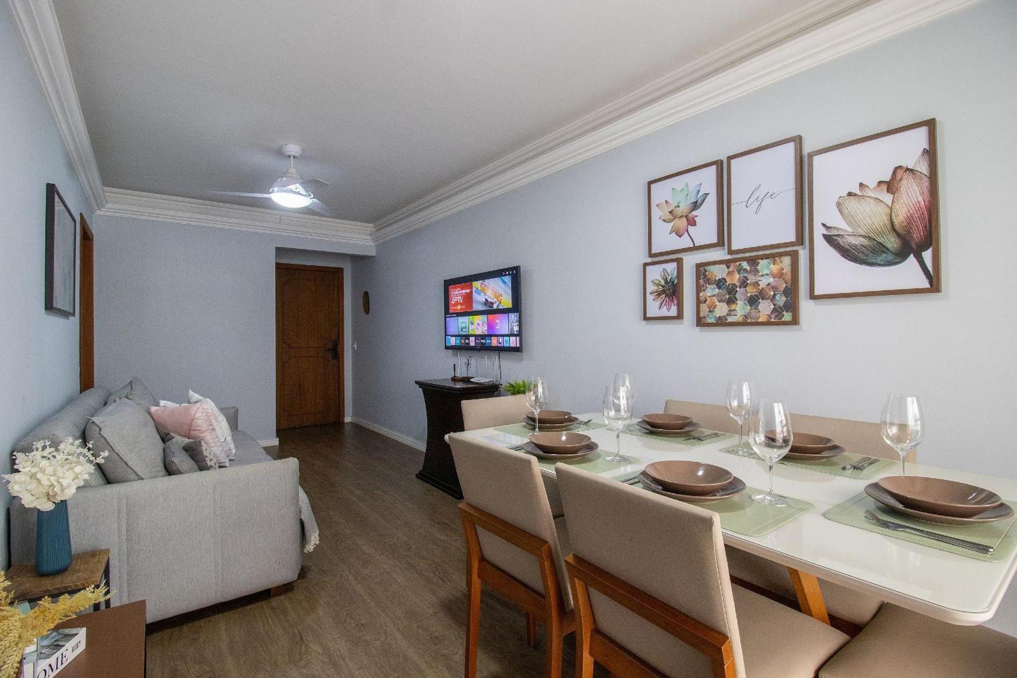Apartamento Scr64 - 2 Dorm Climatizados, Confortavel, Tv Smart