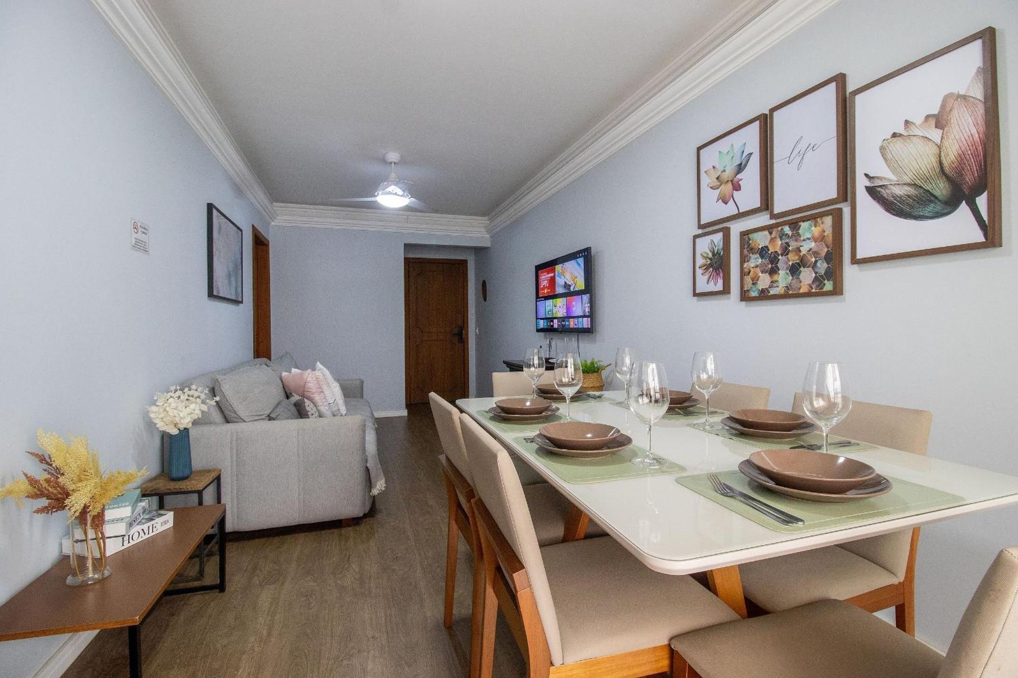 Scr64 - 2 Dorm Climatizados, Confortavel, Tv Smart Apartamento